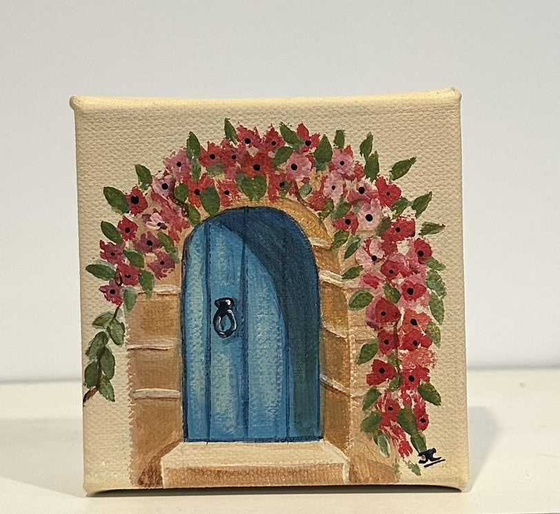 Behind the Blue Door