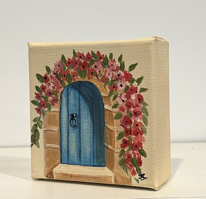 Behind the Blue Door