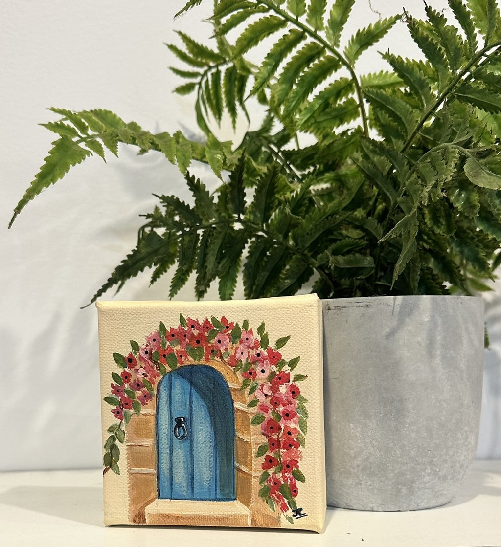 Behind the Blue Door
