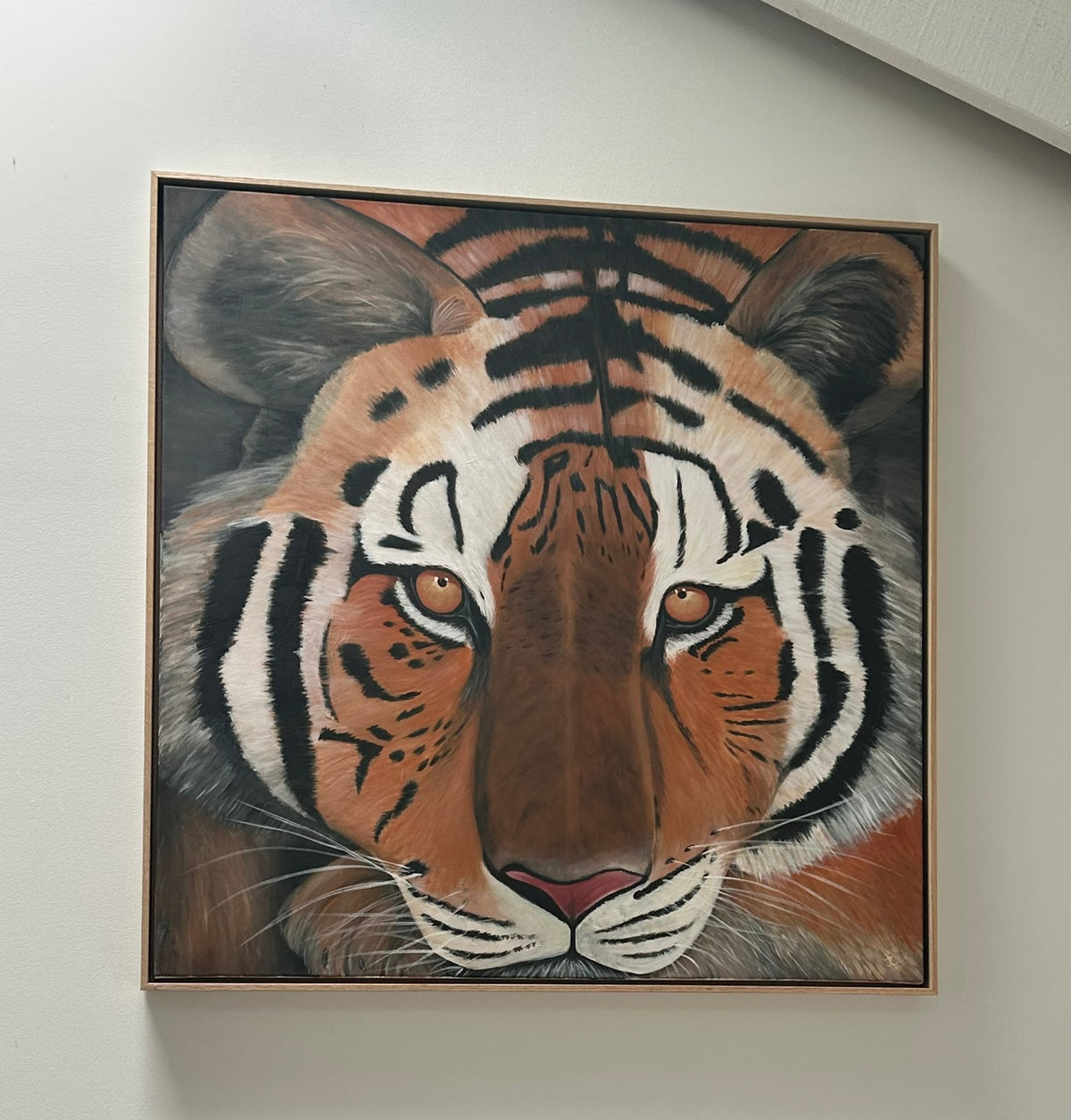 Ember Eyes - Tiger portrait